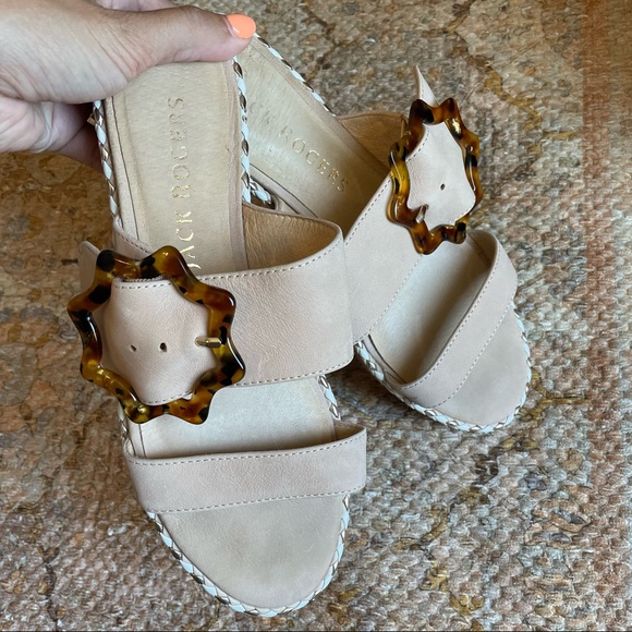 Jack Rogers Suede Slide Sandal - Maisey - Picture 2 of 5